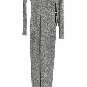 Sexy Metallic Silver Jumpsuit